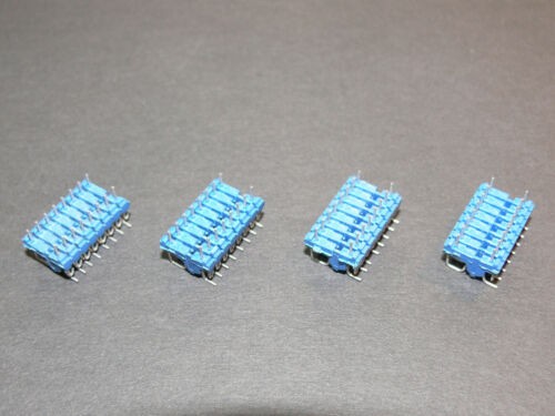 DIP-FIX, Schalterelement, 8-pol, trennbar, RM 2.54 Pinabstand: 7.62 mm Schließer