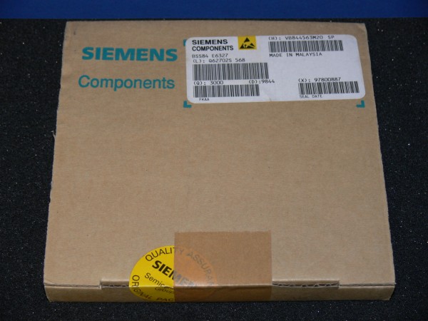 SIEMENS BSS84 SIPMOS Small-Signal P-Channel Transistor 3000 Stück Lot in OVP Neu