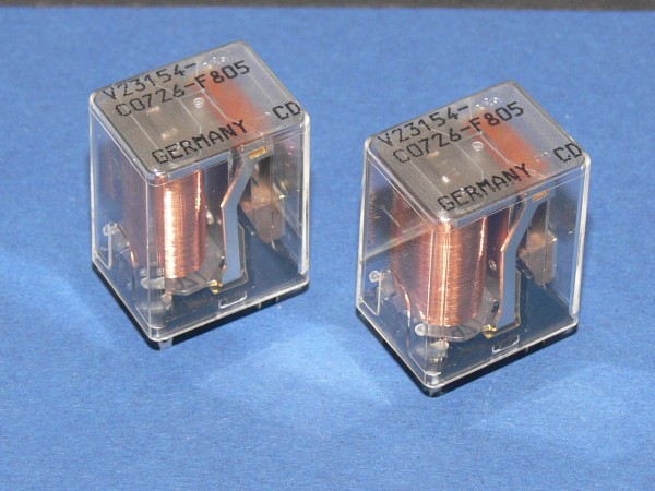 Relais Siemens V23154-C0726-F805 2x Ein Schließer / Spule 48V Lot mit 2 Stück