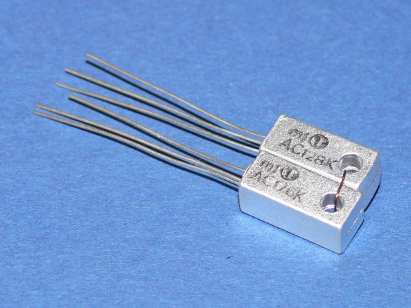 AC128K AC176K Transistor Germanium komplimentär gematched / Paar
