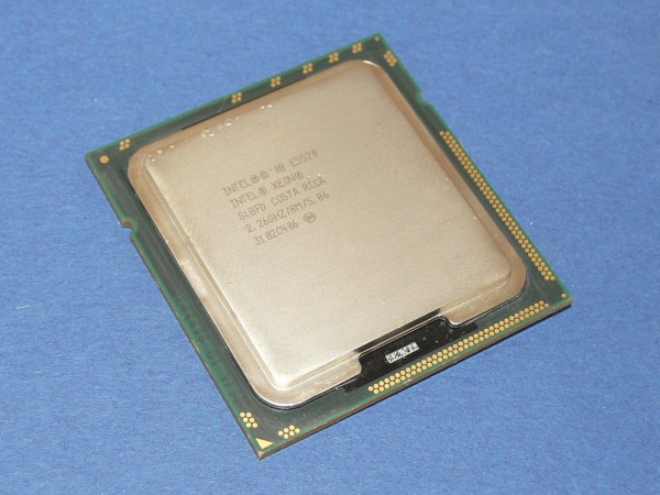 INTEL XEON SLBFD 4x 2,26GHz Bus Speed 5.86 GT Quad Prozessor CPU Sockel LGA1366