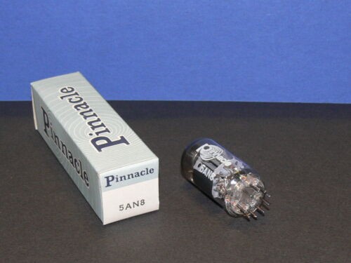 PINNACLE 5AN8 Röhre Tube Triode / Pentode Elektronenröhre neu in OVP