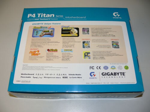 GIGABYTE GA-8ST800 Motherboard Mainboard P4 TITAN Series INTEL Sockel 478 Neu