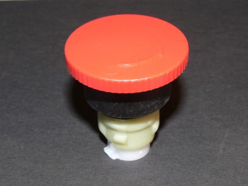 Siemens 3SB10 00-1AC01 Pilz Rastdruckknopf Notausschalter Mushroom Button 5 Stk