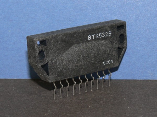 STK5326 STK 5326 SANYO Hybrid Voltage Regulator IC 12V 1,6A / 13V 2,5A