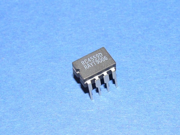 Raytheon RC4559D Dual High Performance Operational Amplifier MIL ceramic DIP8