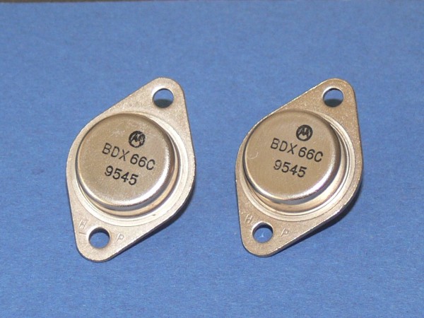 BDX66C Transistor Leistungstransistor ST Microelectronics NPN 150W Lot mit 2 Stk