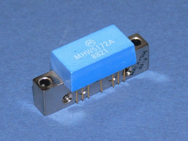 MOTOROLA MHW5172A HF Power Modul / RF Line 450 MHz CATV Amplifier