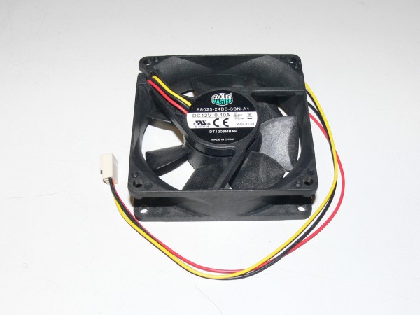 COOLER MASTER A8025-24BB-3BN-A1 Lüfter 80 x 80 x 25 mm NEU