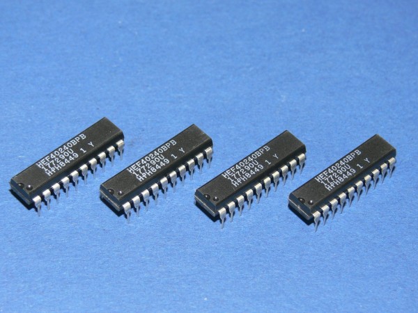 Philips HEF40240BPB Octal inverting Buffer with 3-state Outputs Lot mit 4 Stück