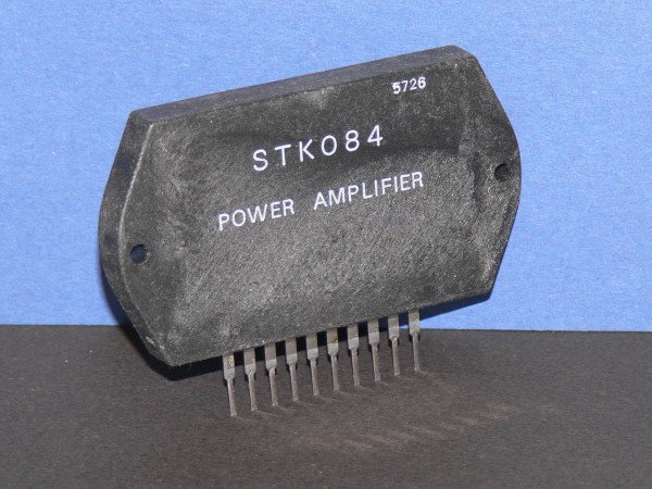 STK084 - STK 084 SANYO Hybrid Power Amplifier IC 1 Channel Mono 50 Watt