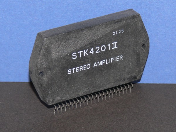 STK4201ii - STK 4201 ii SANYO Hybrid Power Amplifier 2 channel Stereo 2x 60 Watt