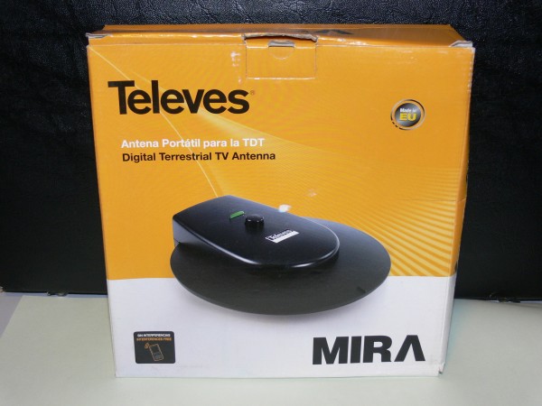 Televes Ref. 1301 DVB-T2 Aktiv Antenne 25 dB TV Zimmerantenne