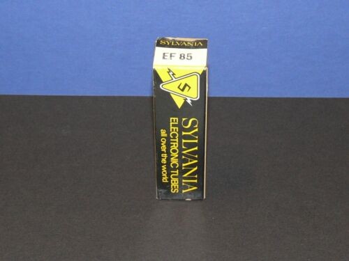 SYLVANIA EF85 Vacuum Pentode Röhre Tube neu in OVP