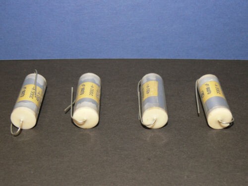 BOOSTER axial Kondensator 0,056uF / 56nF 2000V Folienkondensator vintage 4 stk