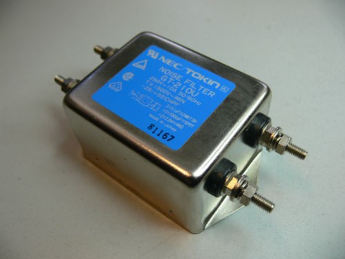 Entstörfilter NEC TOKIN GT-21OU GT-210U Noise Filter 250V 10 A Neu