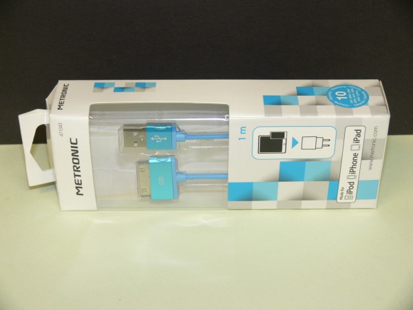 High Quality design USB Kabel blau Für Apple IPHONE 4 4S 4G 3G 3GS IPAD Ipod