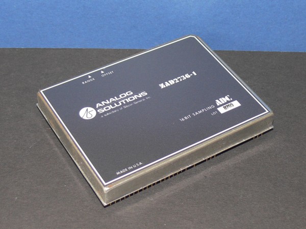 ANALOG SOLUTIONS ZAD2736-1 Analog Digital Converter ADC 16 Bit / Wandler Vintage