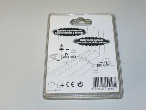 EUROPSAT SAT Fensterdurchführung 20cm Durchführungs Kabel Fenster Tür