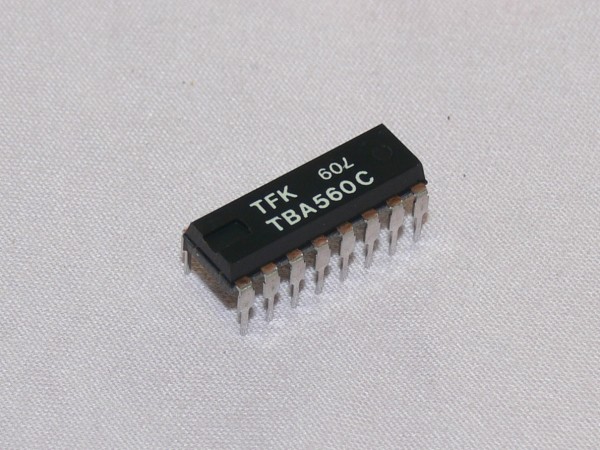 Telefunken TBA560C Luminace and Chrominace control combination IC