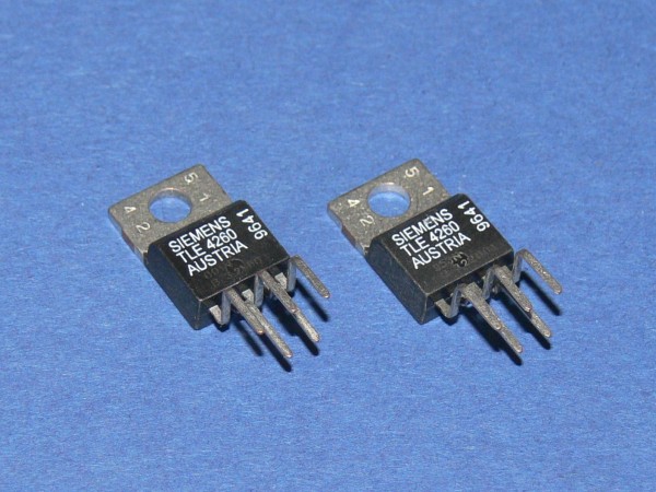 SIEMENS TLE4260 5V Low-Drop Voltage Regulator / Spannungsregler 2 Stk pcs Set
