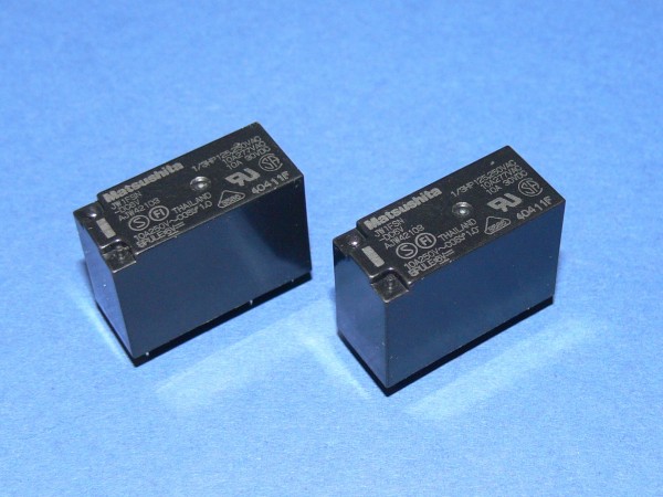 JW1FSN-DC6V AJW42103 Print Steck Relais 6V DC Spule 1xUM 10A Kontakt 2 Stück Lot