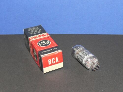 RCA 6AV6 Zweifach Diode / Triode Röhre Tube neu in OVP