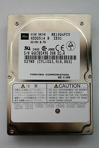 Toshiba Disk Drive MK1924FCV HDD2514 527MB