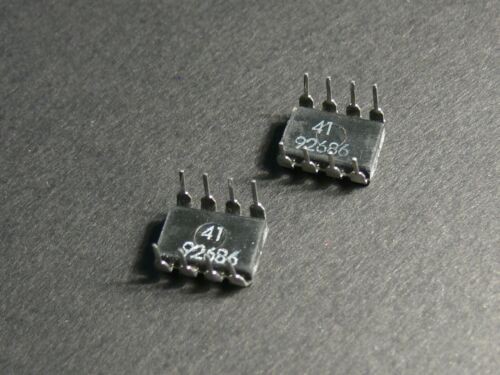 PLESSEY SL560C DIP8 Low noise Amplifire IC / 2 Stk. pcs. Set