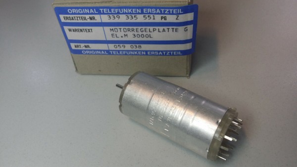 Siemens Cooling Fan Motor 1AD3001-0S / Tonbandmaschine TELEFUNKEN M3000L