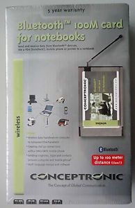 Conceptronic Bluetooth 100M card notebooks