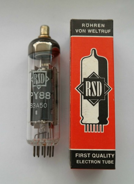 RSD PY88 Röhre Tube Damper, booster, flyback Diode in OVP Neu