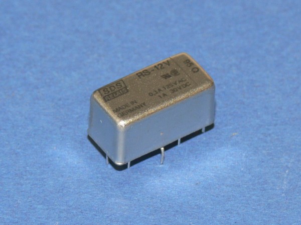 SDS RS-12V High speed Print Relais gekapselt und HF-dicht 12V DC Relay NEU