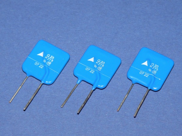 EPCOS Varistor Q20K275 275V ~ 20kA B72220Q0271K101 Lot mit 3 Stück