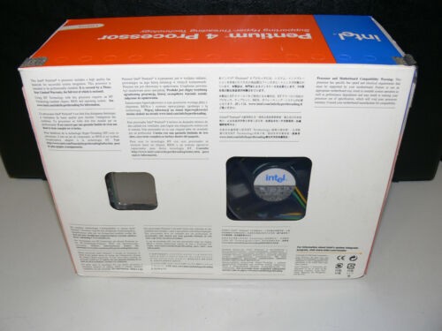 INTEL PENTIUM 4 BX80547PG3400ESL7KM 3,4 GHz Prozessor CPU Sockel 775 Boxed Neu