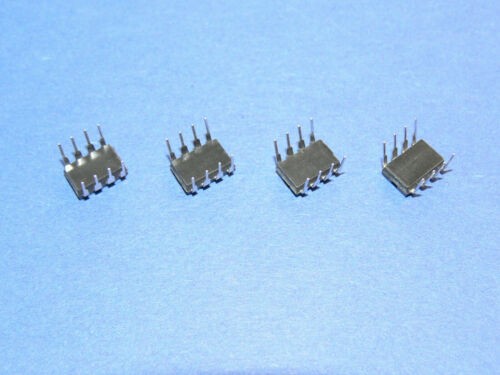 UA555TC Fairchild 555 Analog DIP8 Timer IC 4 Stück Set