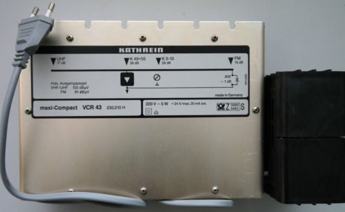 Kathrein Antennenverstärker Maxi Compact Regional Peissenberg VCR 43
