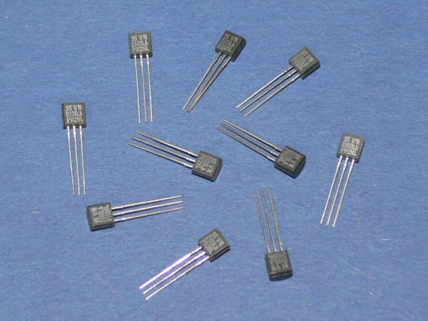 SILICONIX VN0300L Transistor N-Channel MOSFET 10 Stück Lot