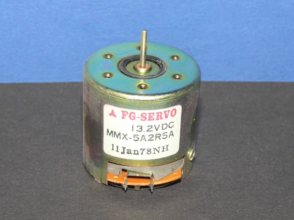 Matsushita MMX-5A2RSA FG-Servo Motor 13,2V CW für Cassettenrecorder Tapedeck Neu