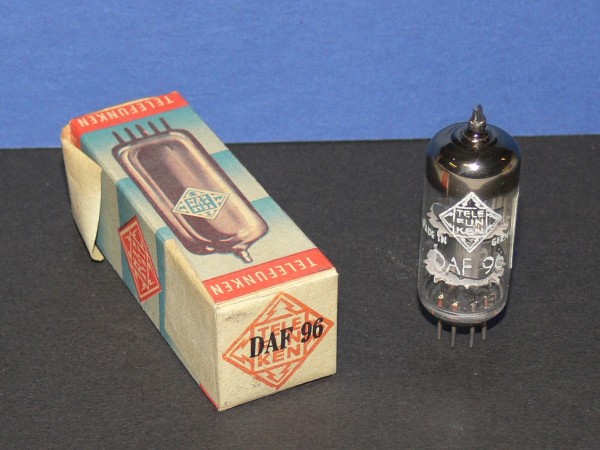 TELEFUNKEN DAF96 Niederfrequenz Diode / Pentode Röhre Tube neu in OVP