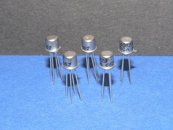 RCA 40823 Transistor Dual Gate N-Channel MOSFET 5 Stück Lot Neu Vintage