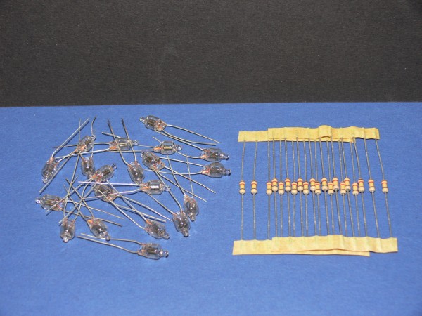 20 x Miniatur Neon Lämpchen 230V AC Anzeige orange Glimmlampe 6mm x 12mm klein