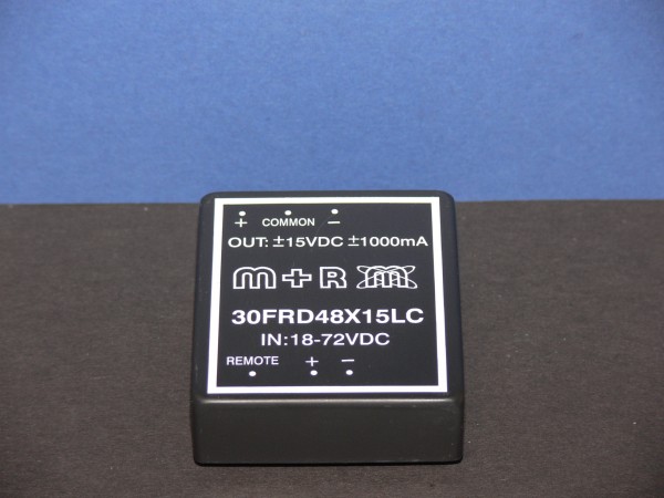M+R Multitronik 30FRD48X15LC DC/DC Wandler / Converter Out: +/-15V +/-1A