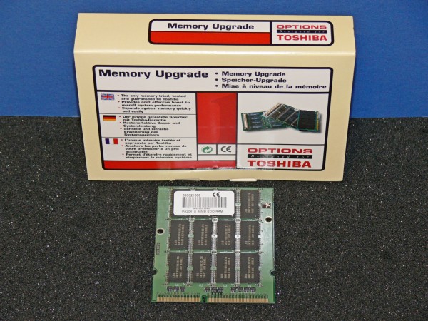 TOSHIBA RAM PA2041U 48MB EDO Memory Module Neu in OVP ! Vintage